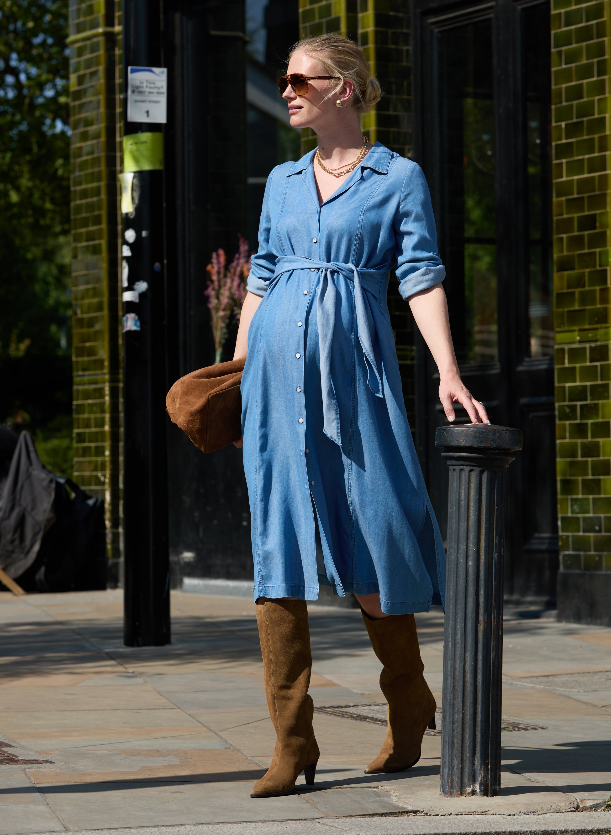 Kelsy Maternity Dress