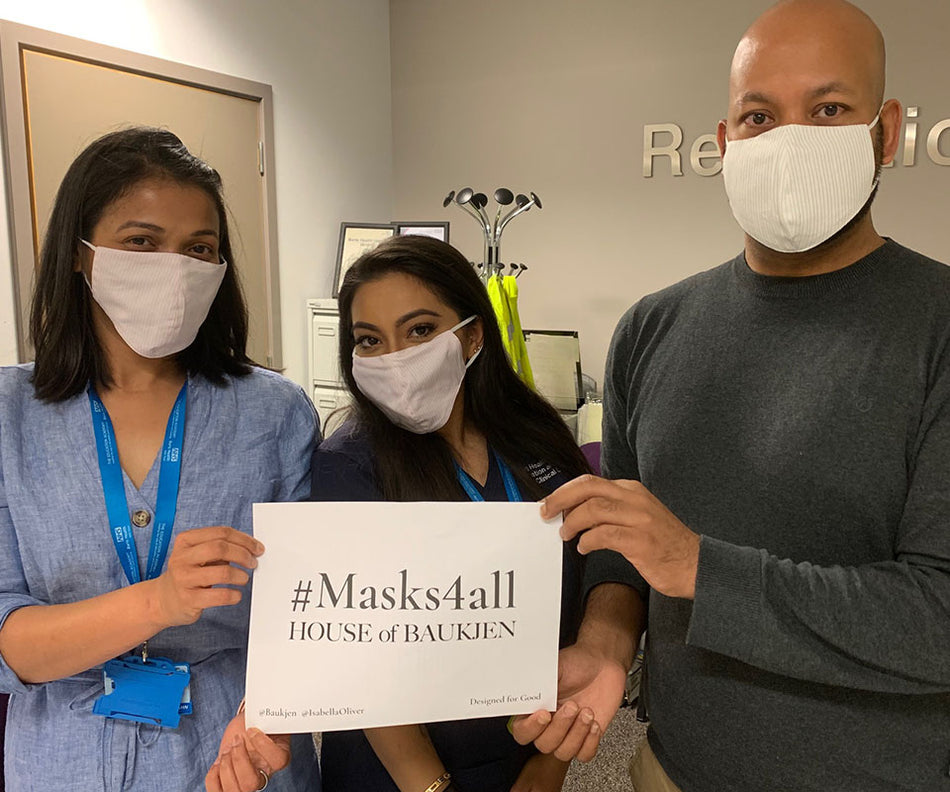 #Masks4all - Masks donated to St. Bartholomew’s Hospital