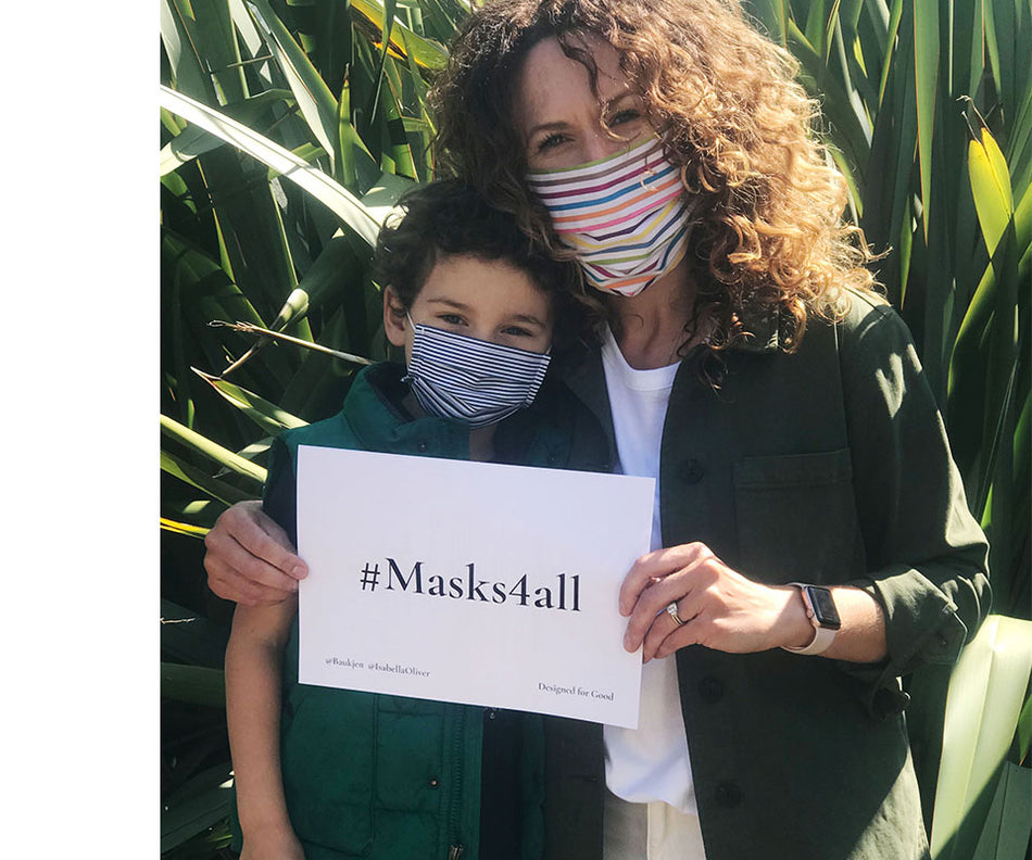 #Masks4all - Wear and share our Isabella Oliver face masks