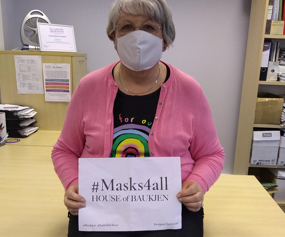 #Masks4all - Masks donated to Scottish Autism