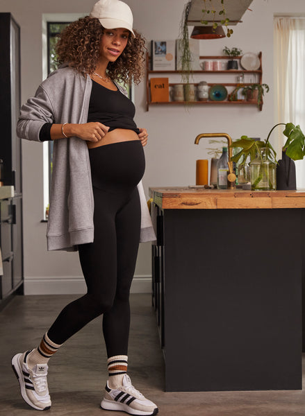 Isabella Oliver Essential Maternity Treggings Black SIZE UK 12 size 3 Ref  CL9