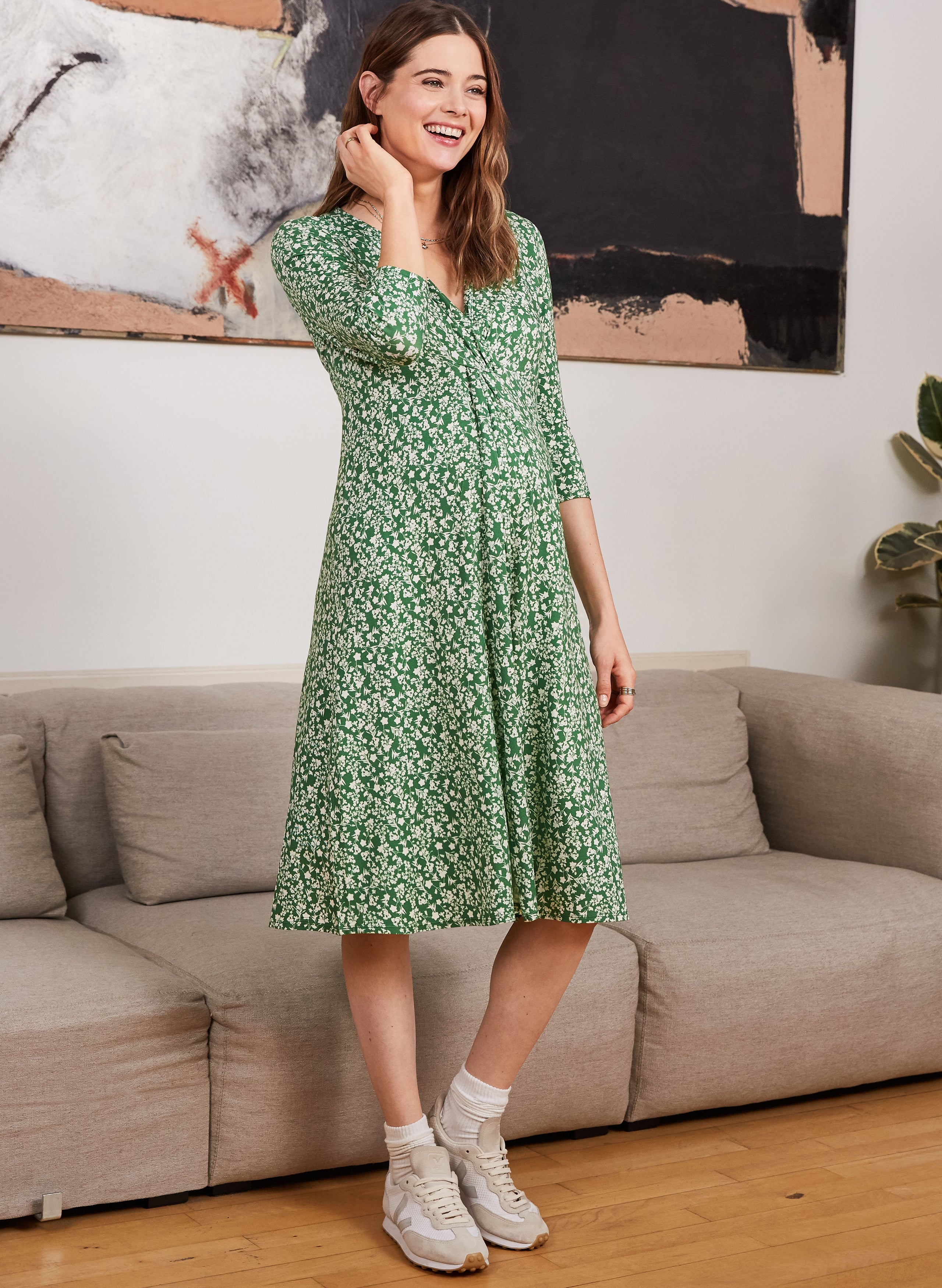 Mia Maternity Dress with Lenzing Ecovero