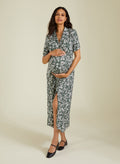 Miranda Maternity Dress - Forest Ditsy - Maternity Dresses - Isabella Oliver UK