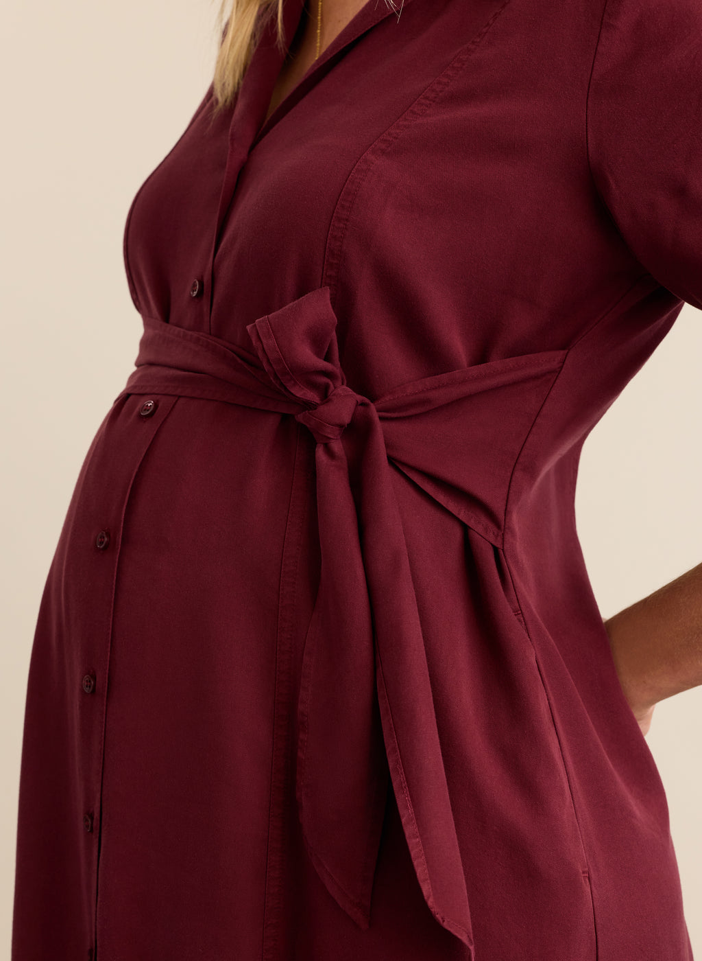 Kelsy Maternity Dress with TENCEL™