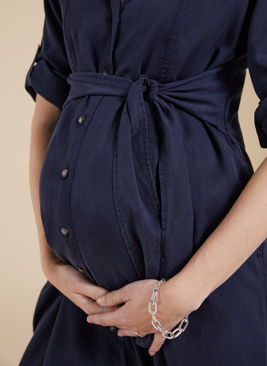 Kelsy Maternity Dress with Tencel™ to Rent