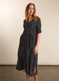 Kelsy Maternity Shirt Dress