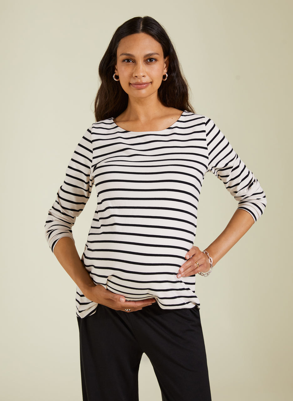 Arden Organic Cotton Maternity Top