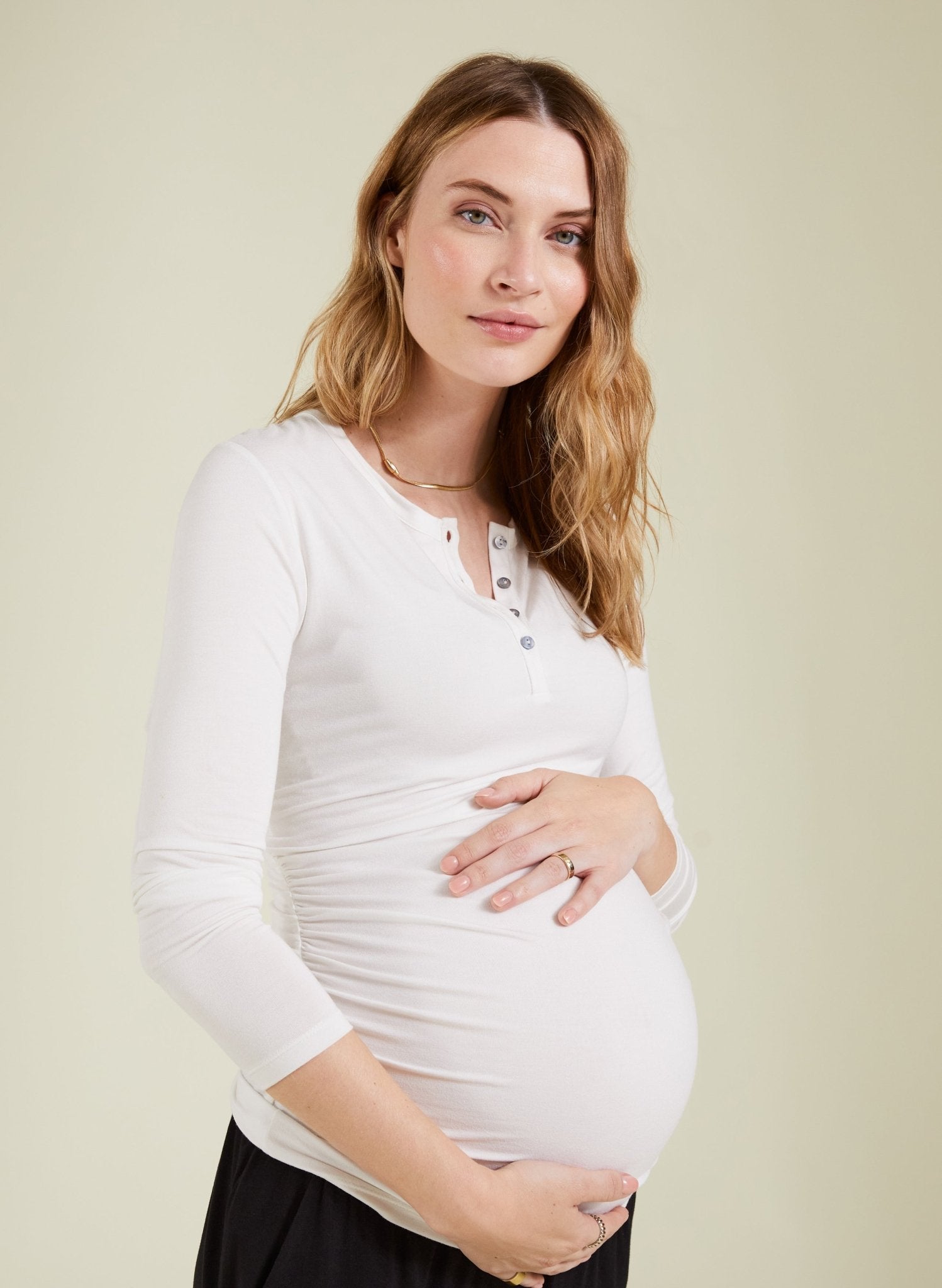 Essentials Henley Maternity Top