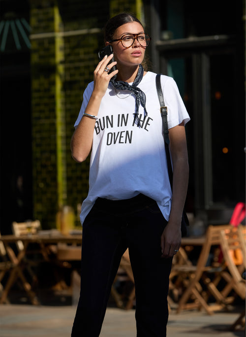 Viola Organic Cotton Maternity Tee