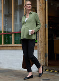 Raffa Chambray Maternity Shirt
