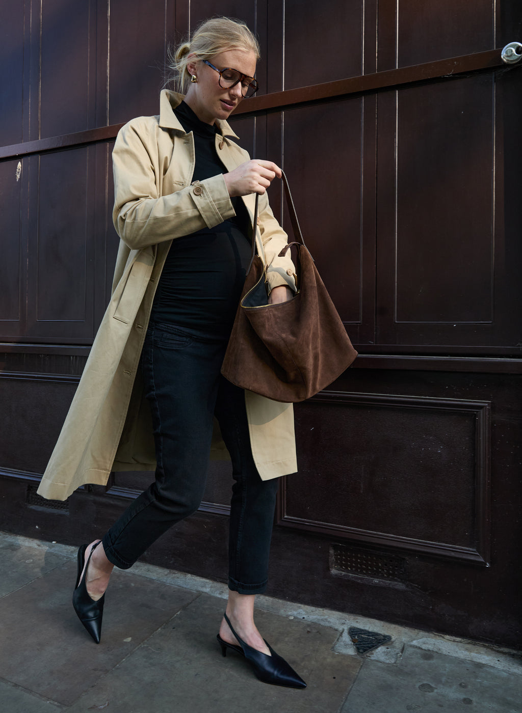 The Essentials Maternity Turtleneck Top