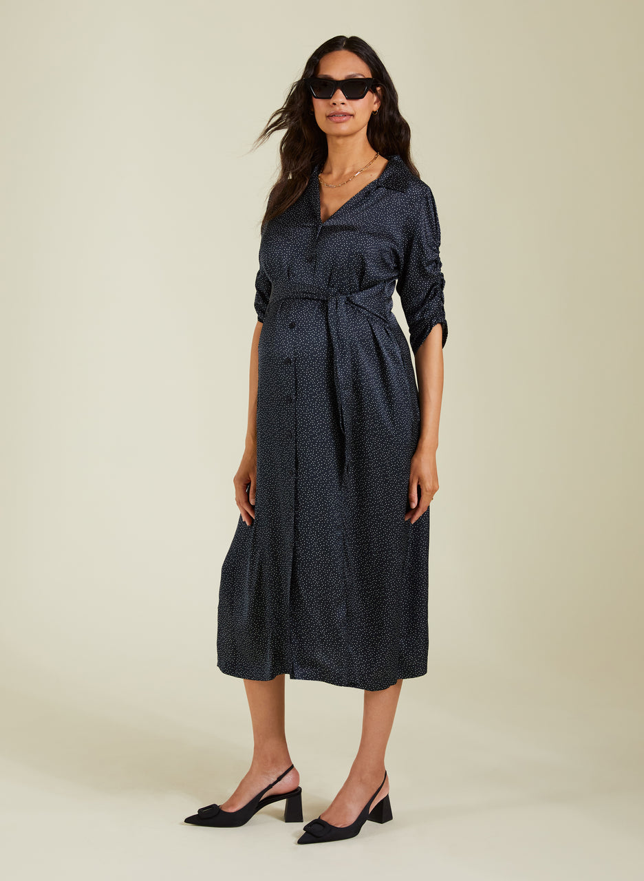 Keira Recycled Maternity Dress