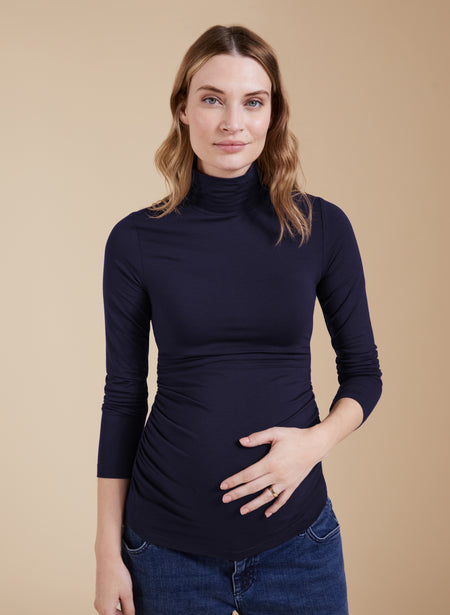 The Essentials Maternity Turtleneck Top