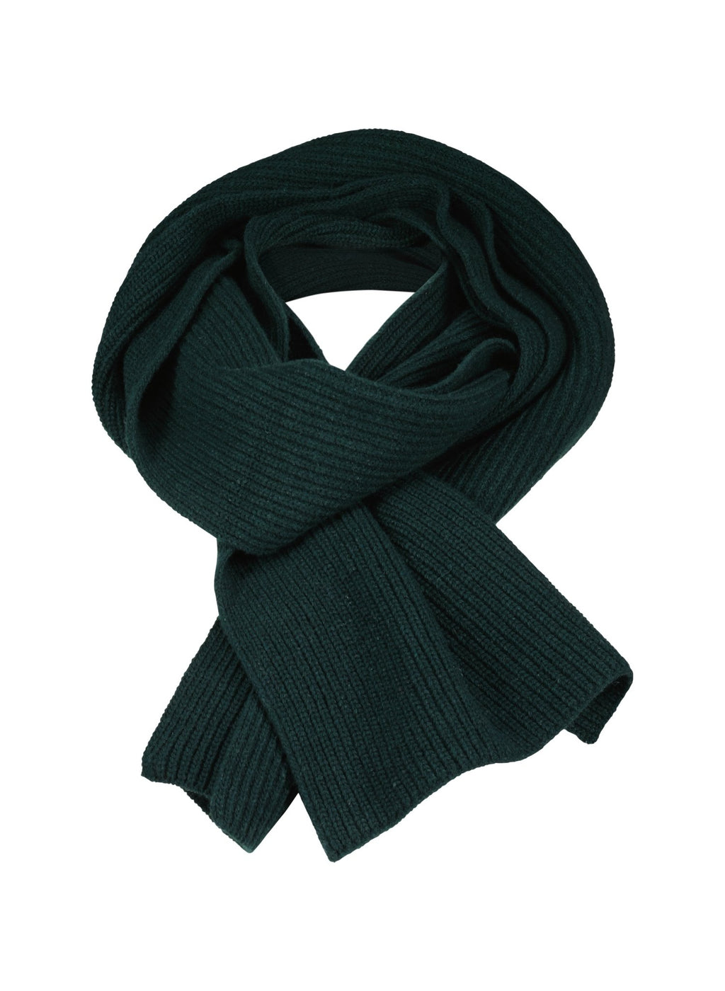 Alina Recycled Wool Scarf - Forest Green - Accessories - Isabella Oliver UK