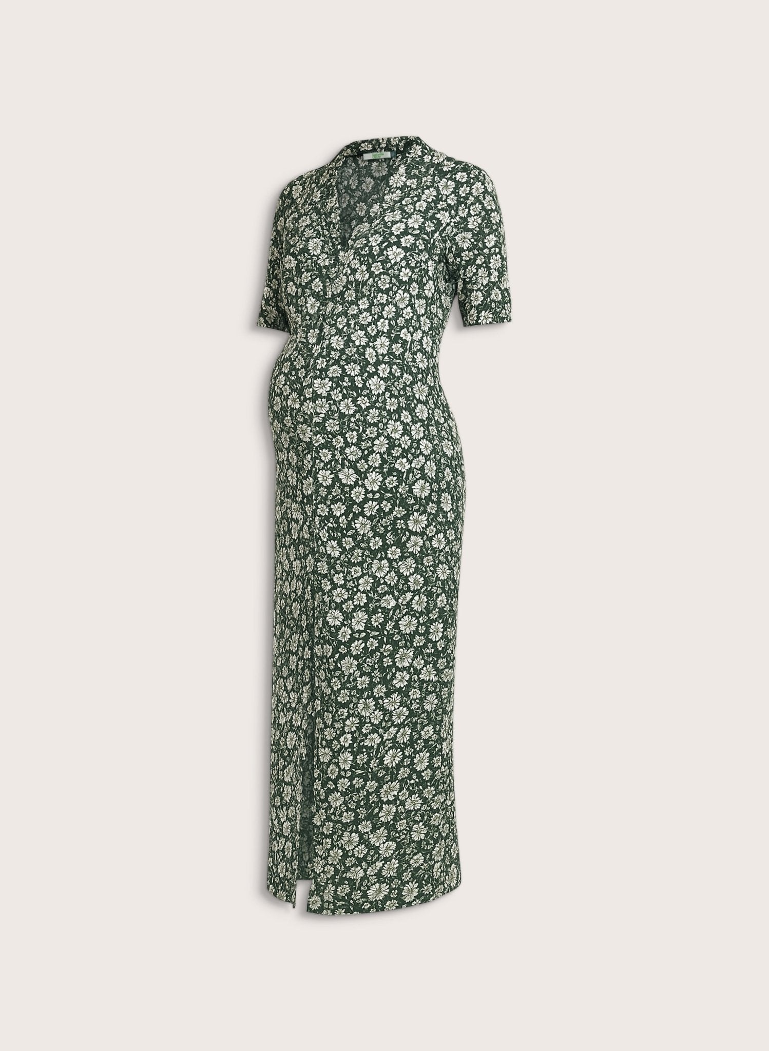 Miranda Maternity Dress - Forest Ditsy - Maternity Dresses - Isabella Oliver UK