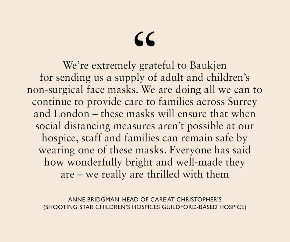 #Masks4all - Masks donated to Shooting Star Children's Hospital