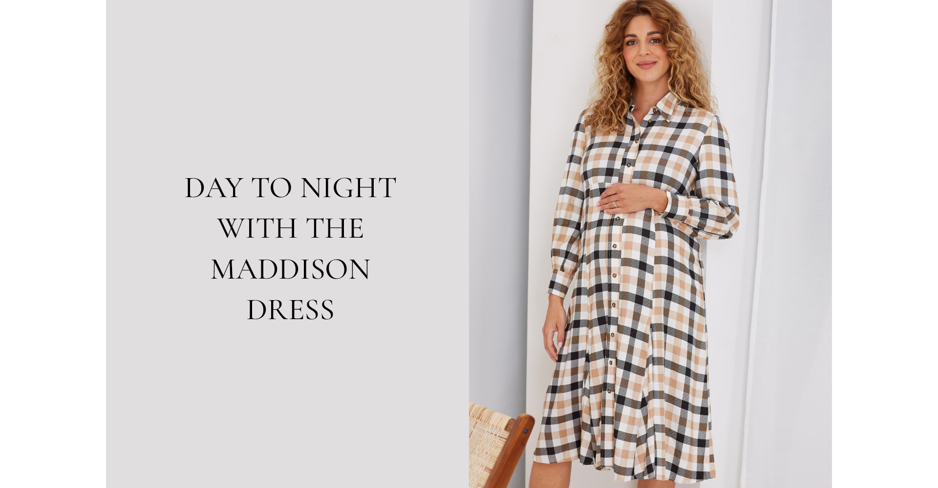 Day to night with the Maddison Dress