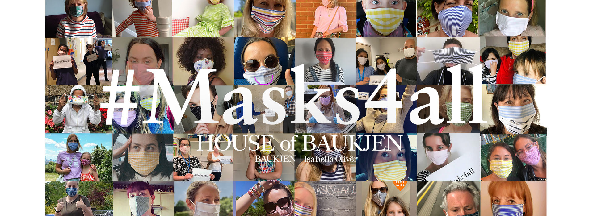 #Masks4all - Vogue face mask image