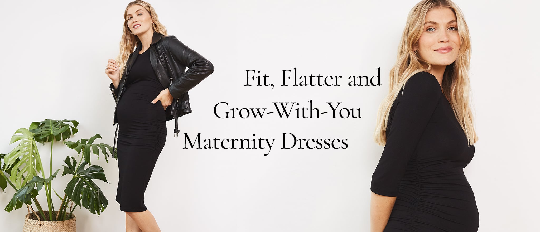 Fit, Flatter and Grow-With-You Maternity Dresses