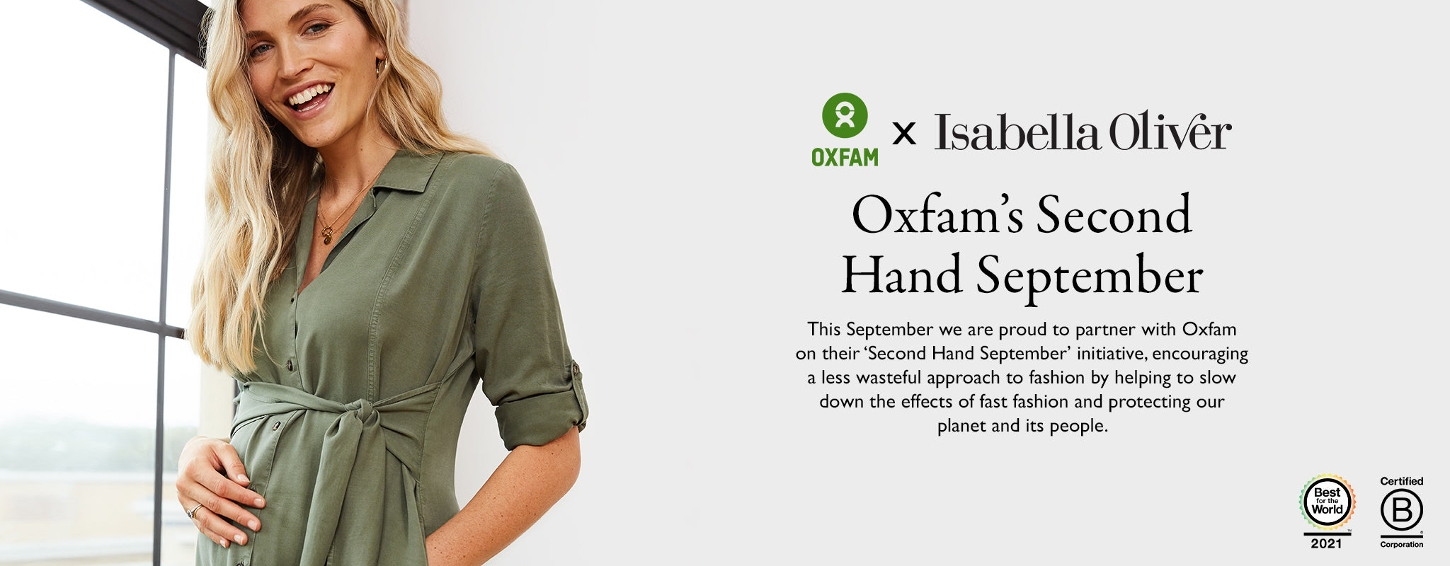 Oxfam x Isabella Oliver - Second Hand September
