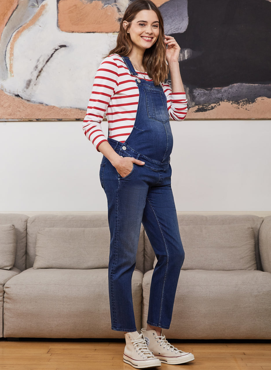 Gerrie Organic Maternity Dungarees  to Rent