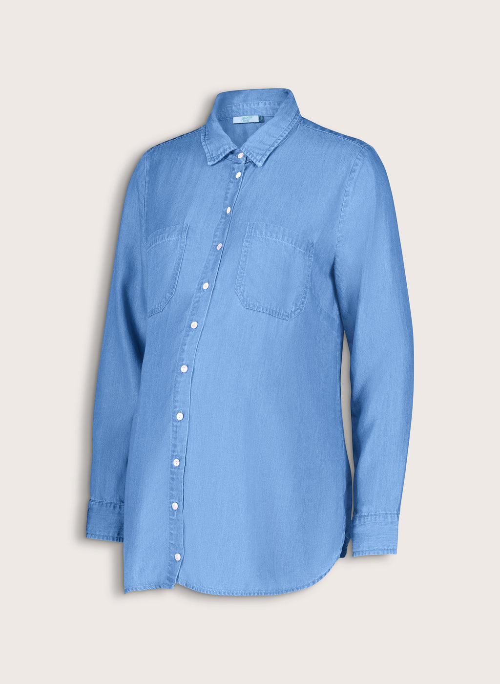 Raffa Chambray Maternity Shirt