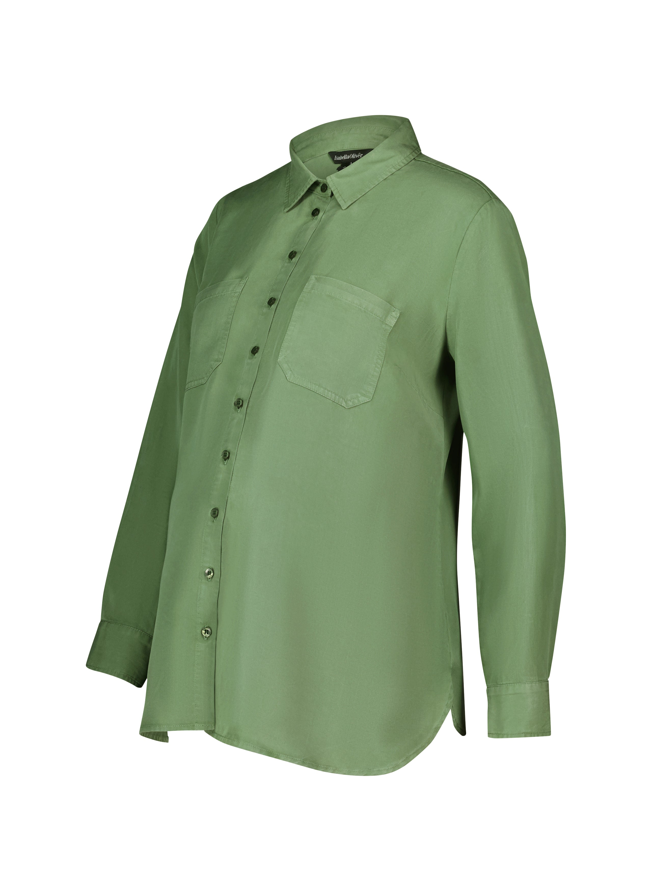 Raffa Chambray Maternity Shirt