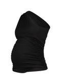 RENT - Dora Maternity Top - Caviar Black - Pre Loved - Isabella Oliver UK