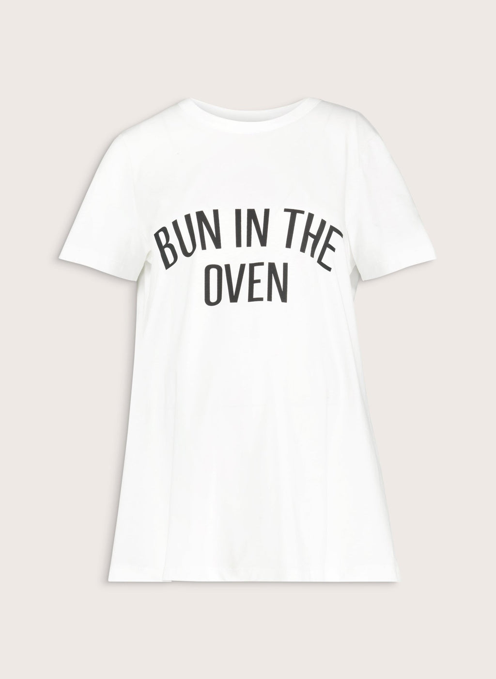 Viola Organic Cotton Maternity Tee - Pure White - Maternity Tees & Tanks - Isabella Oliver UK