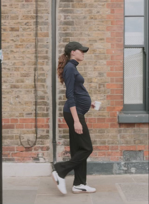 Sia Maternity Leggings | Caviar Black | Isabella Oliver