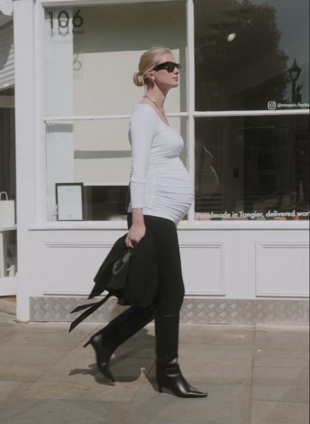 The Essentials Maternity Scoop Top
