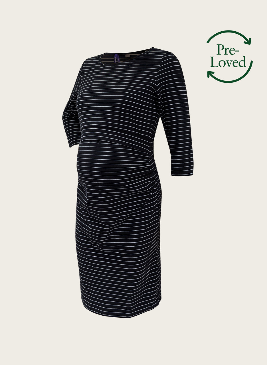 Pre-Loved Cotton Long Sleeve Dress By Seraphine
