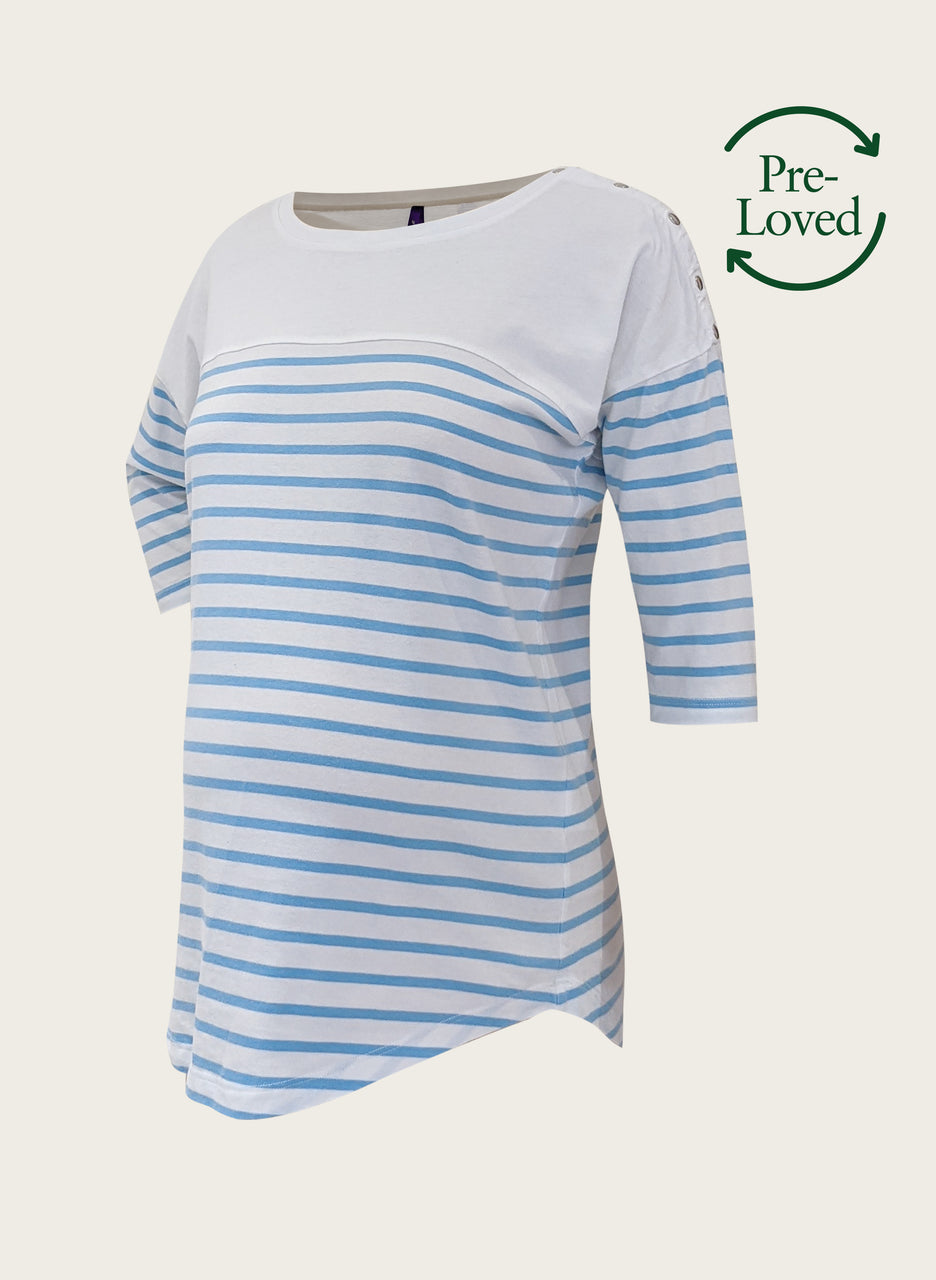 Pre-Loved Breton Top By Seraphine