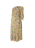 Pre-Loved Meredith Maternity Dress - Powder Pink Garden Floral - pre - Isabella Oliver UK