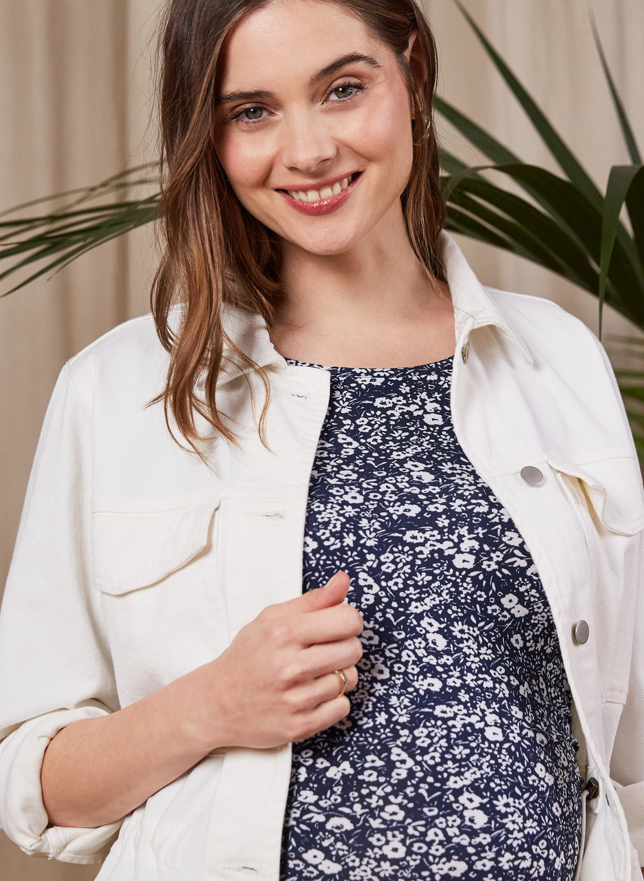 Lyla Maternity Dress with LENZING™ ECOVERO™ to Rent