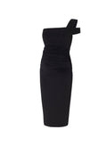 RENT - Darcie Maternity Dress - Caviar Black - Rental - Isabella Oliver UK