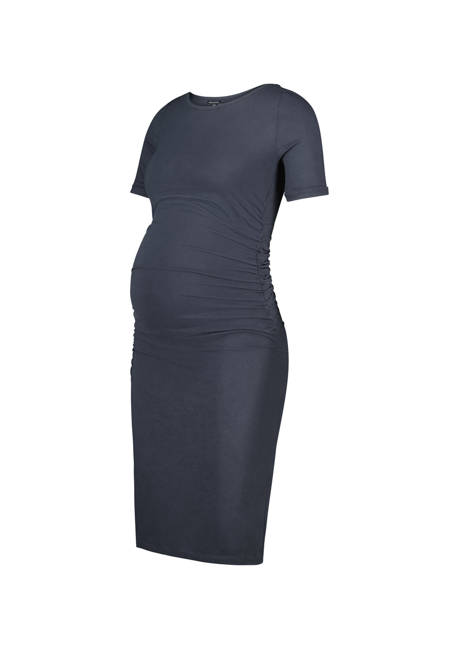 Pre-Loved Ruched T Shirt Maternity Dress by Isabella Oliver
