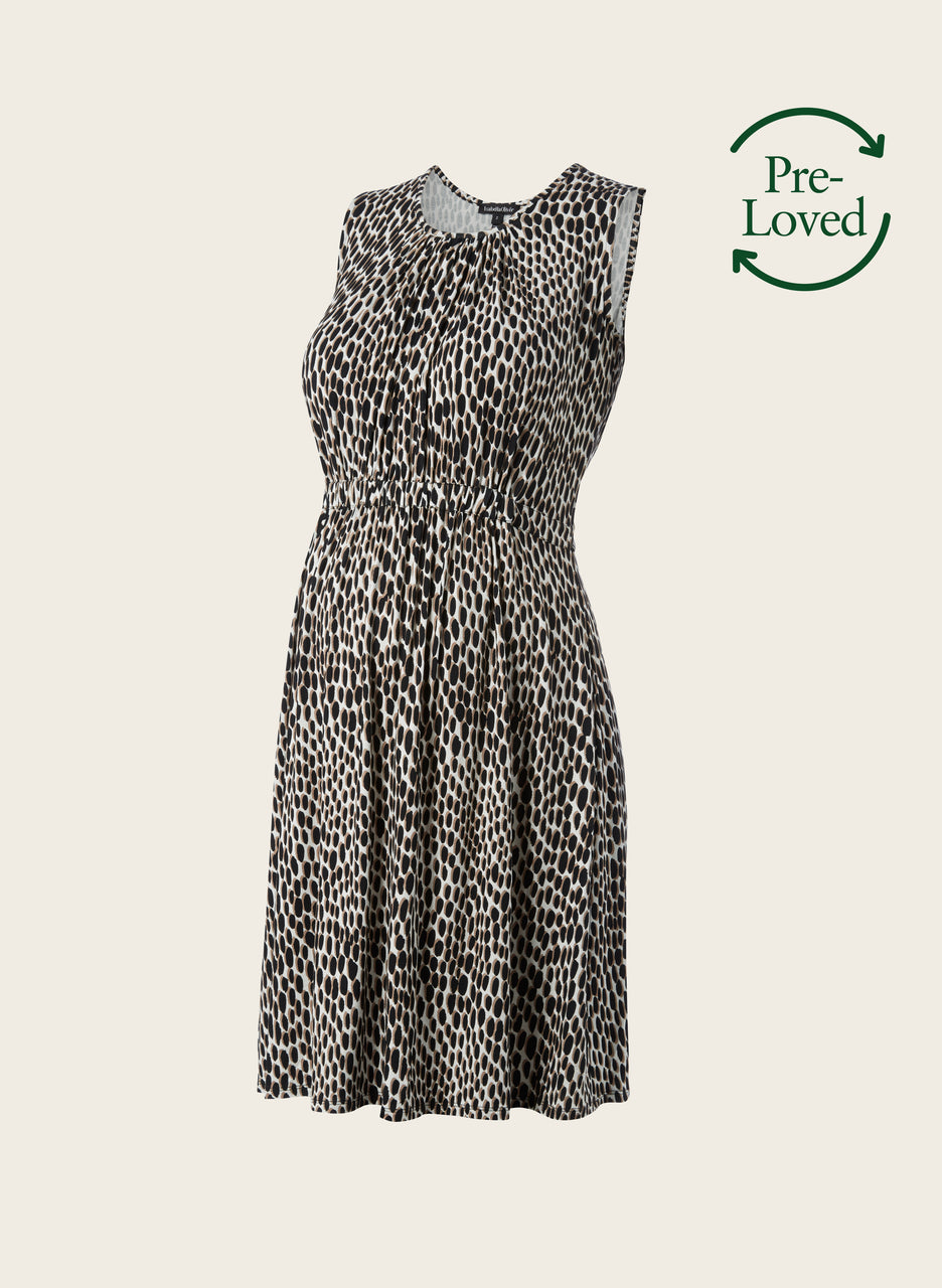 Pre-Loved Iffley Print Maternity Summer Dress by Isabella Oliver
