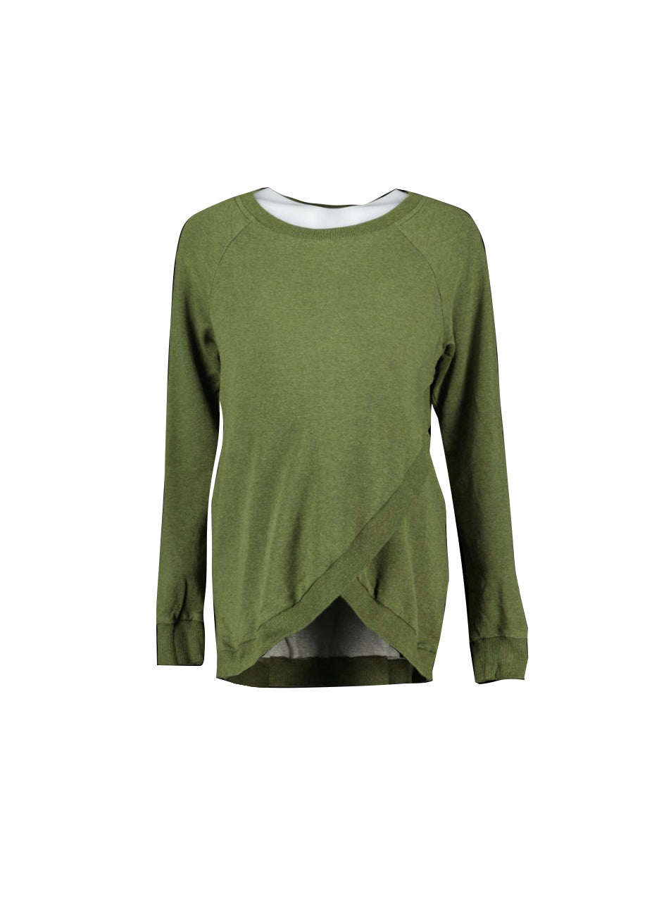 Pre-owned Sweatshirt In Green