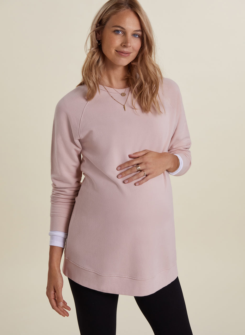 Holly Organic Maternity Sweatshirt to Rent