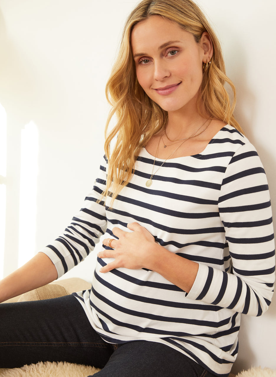 Arden Organic Maternity Top to Rent
