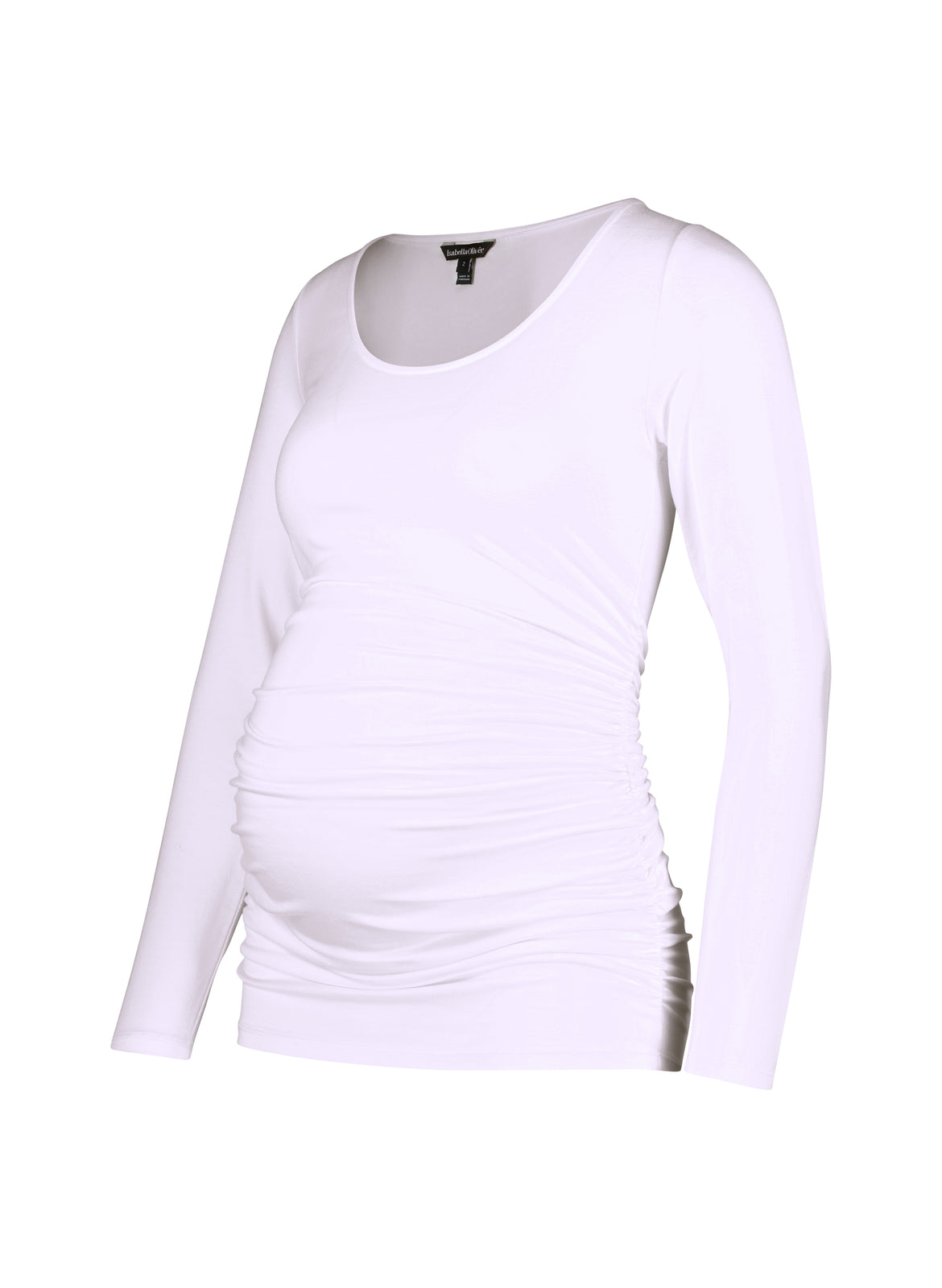 The Essentials Maternity Layering Top with Lenzing™ Ecovero™ – Isabella  Oliver UK
