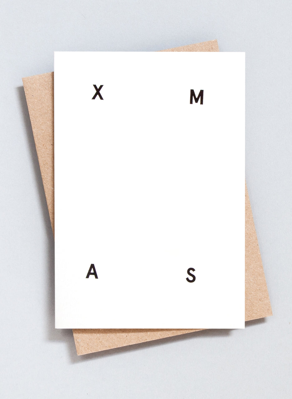 Ola Festive Foil Blocked Xmas Print Card